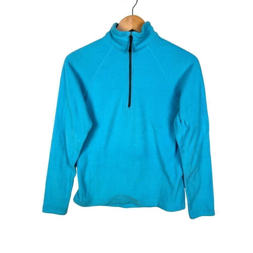 Narragansett Traders Fleece Half Zip Pullover Sweater Blue women’s size M
